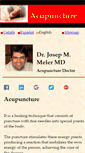 Mobile Screenshot of acupunturameler.com